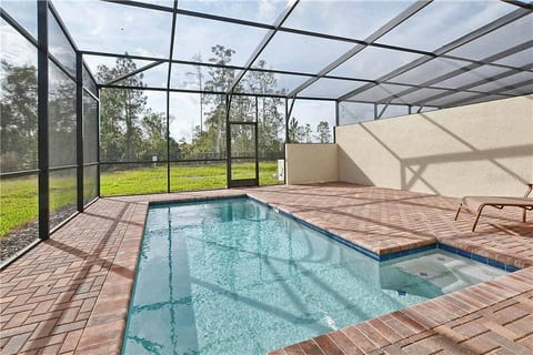 The south facing pool gives you an extended abundance of sunlight to enjoy and relax poolside.