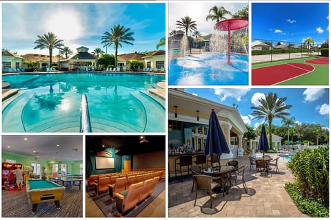 Sit pool side with tiki bar and amenities galore!