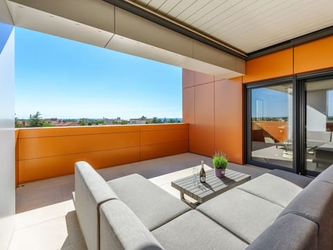 Luxuriöses Penthouse Viki mit Meerblick