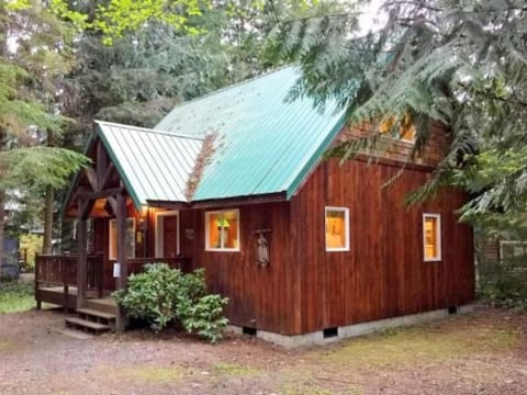 Hübsche Hütte mit Holzofen und haustierfreundlic