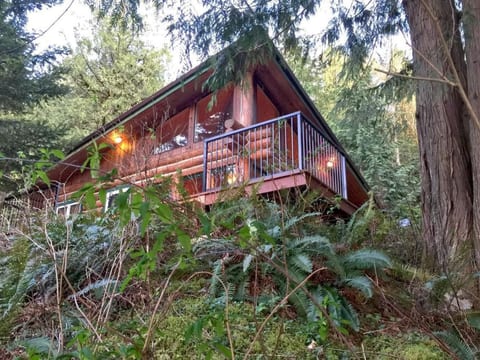 Lakeside Real Log Cabin mit privatem Dock, Haust