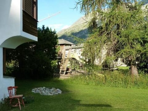 Chesa Cagiuma, Gartenwohnung