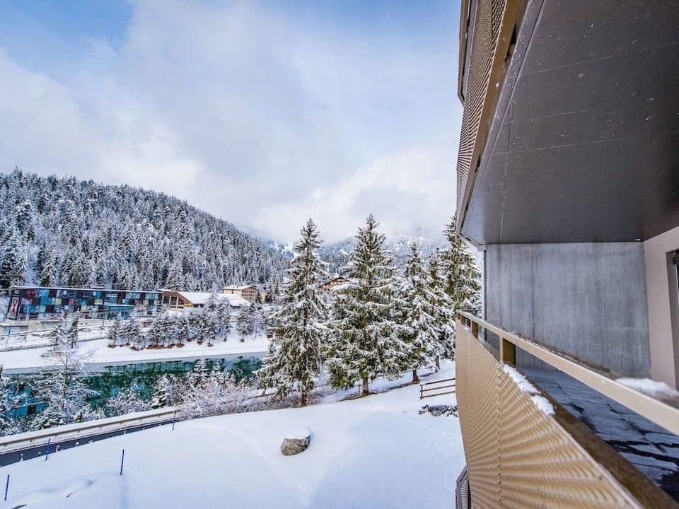 Exklusive Ferienwohnung im Hotel mit Wellness - Laax