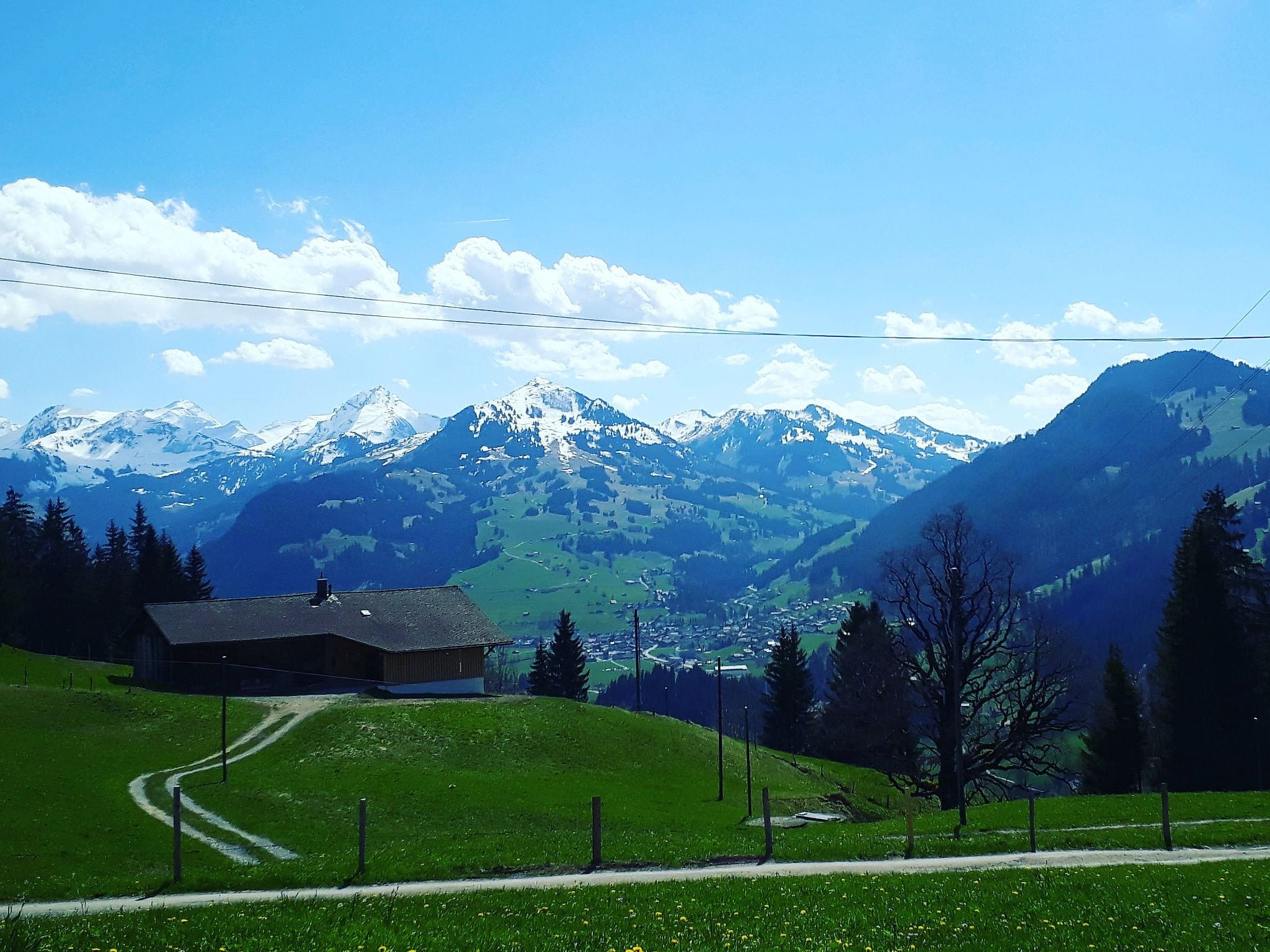 mit Bergpanorama