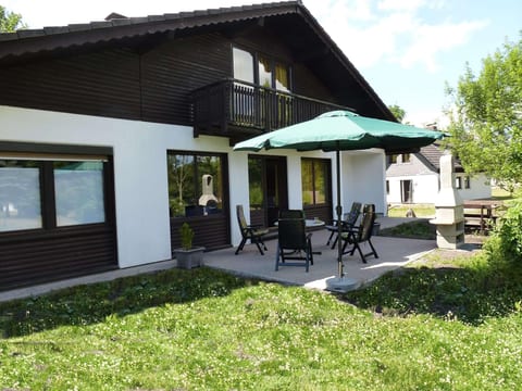 in Feriendorf Silbersee mit Garten