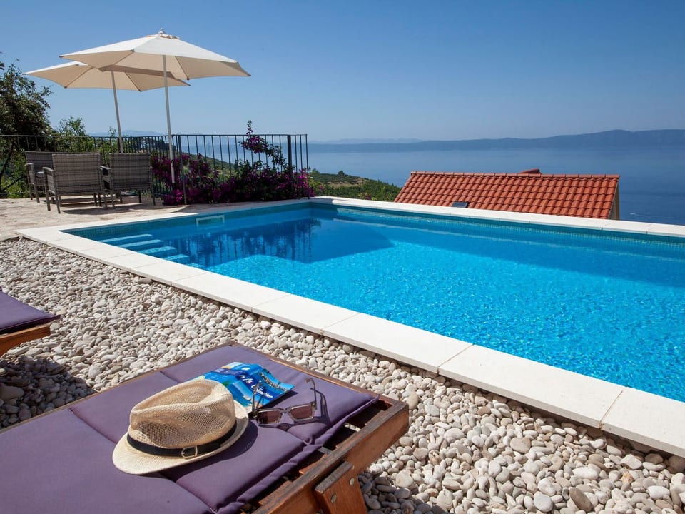 Wunderschöne Steinvilla mit tollem Ausblick - Podgora, Split-Dalmatia County