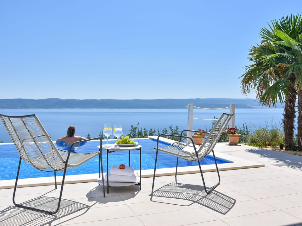 2 Schlafzimmer Villa Blue Dream mit Infinity-Pool - Omiš