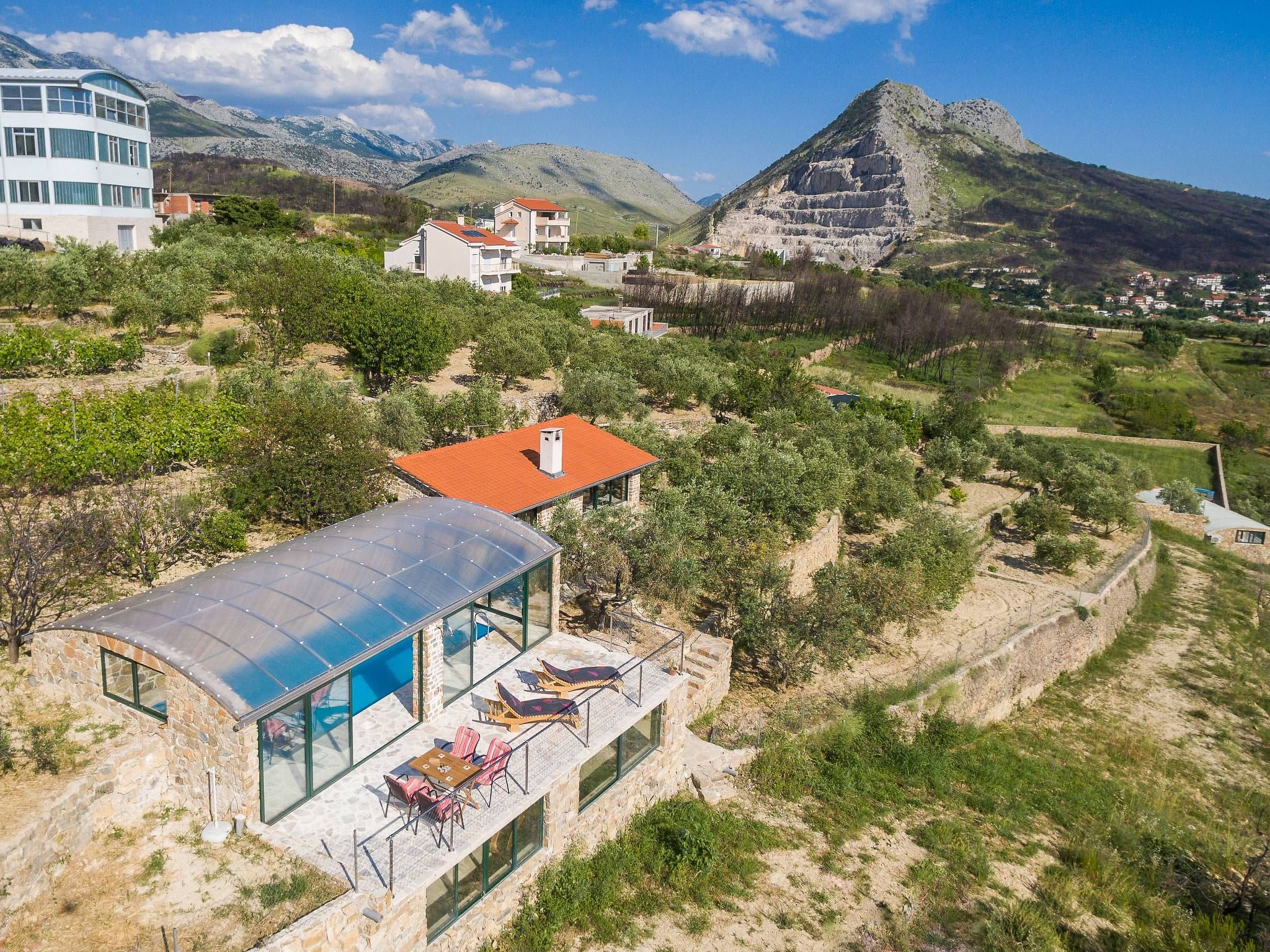 Ferienvilla Kalista mit Pool und tollem Ausblick