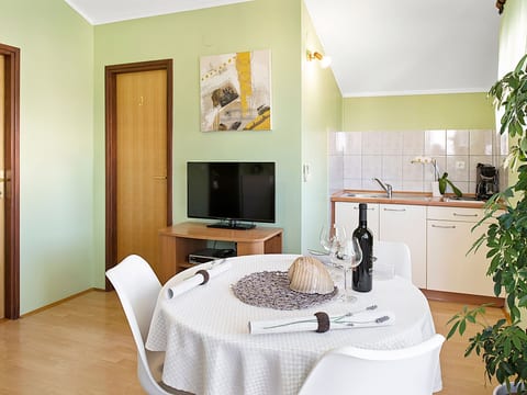 Appartement im Dachgeschoss mit Balkon