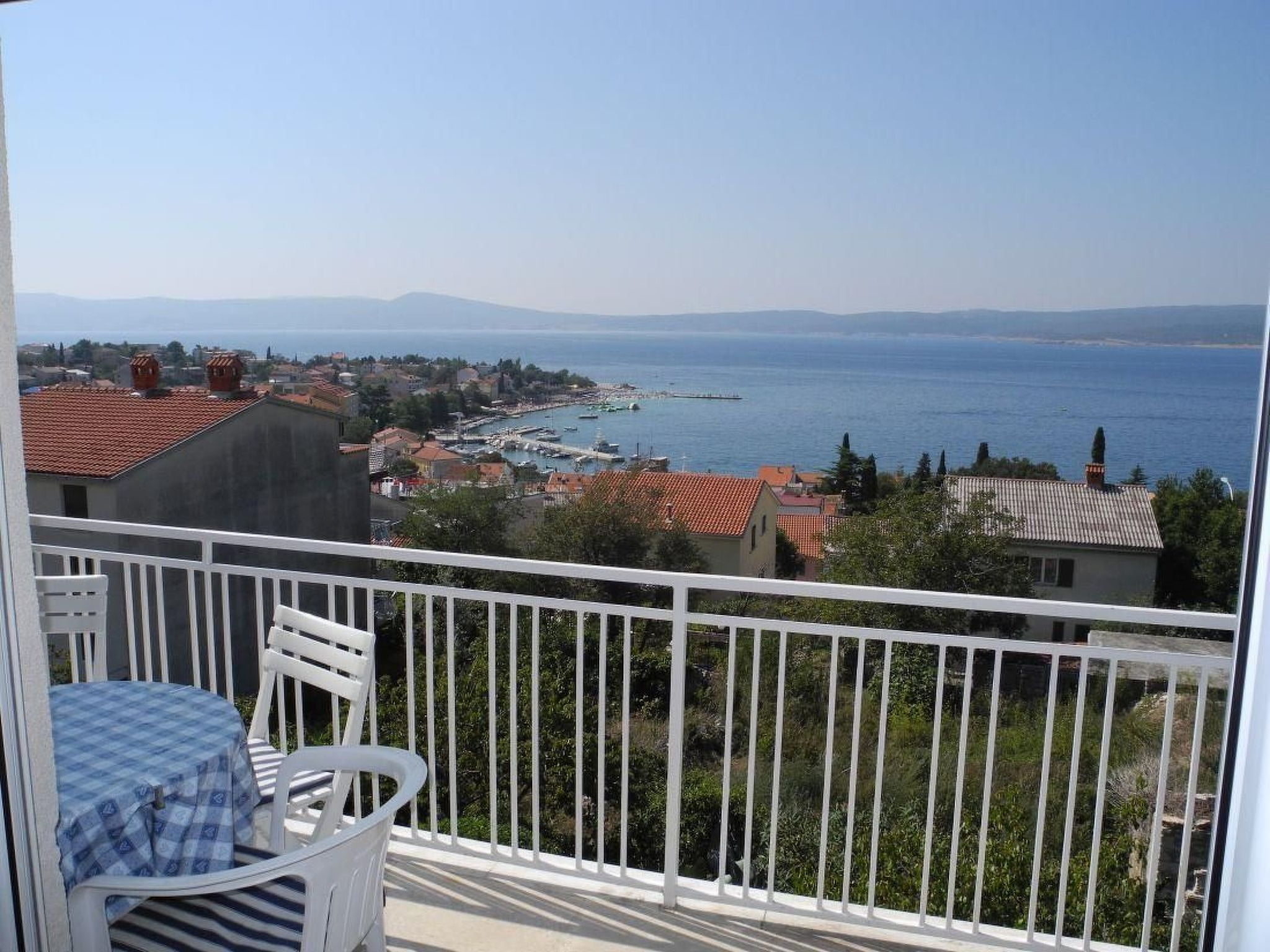 Wohnung in Selce für 6 Personen mit Meerblick