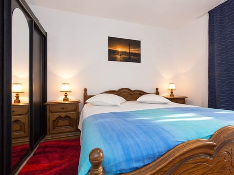 Apartment mit 1 Schlafzimmer und Balkon für 2 Pe