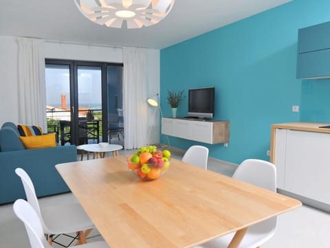 Appartement "Kat mali" mit Blick auf das Wasser