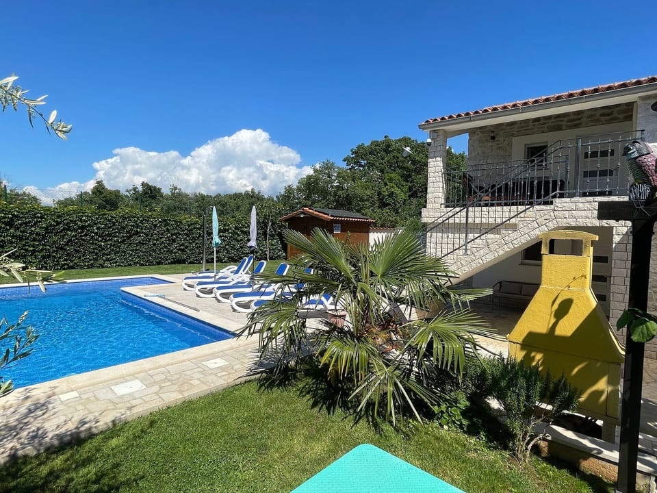 Istrische Stein Villa Lenny in der Nähe von Porec - Dračevac