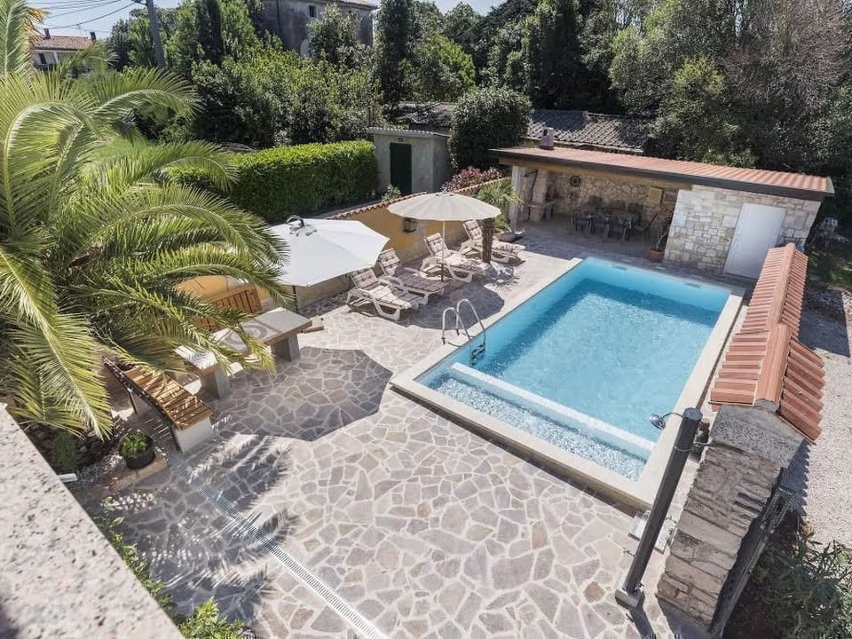 mit beheiztem Pool und Meerblick - Savudrija