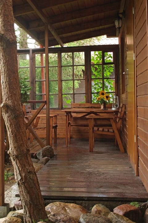 in Kopalino mit Garten, Terrasse und Grill