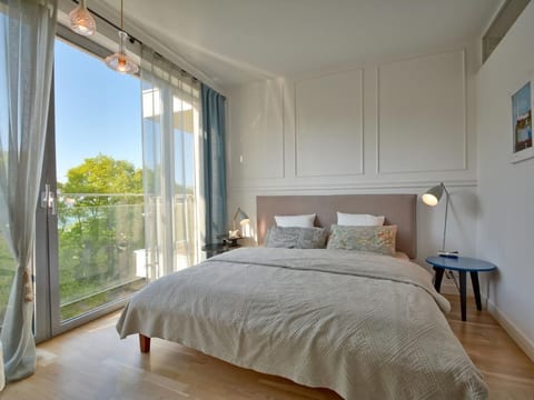 Penthouse direkt am Strand mit Meerblick