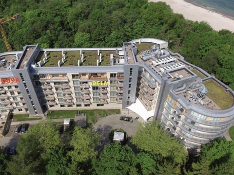 Luxuriöse Wohnung auf einer Düne mit Meerblick