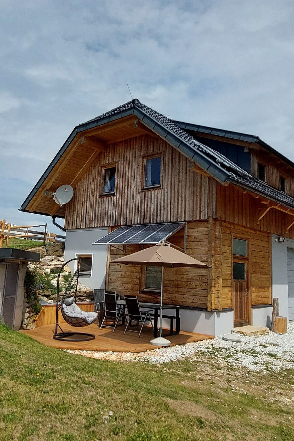 Zirbenholzalmhütte mit fantastischem Ausblick