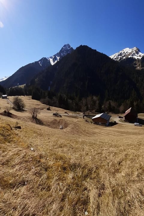 mit Bergblick