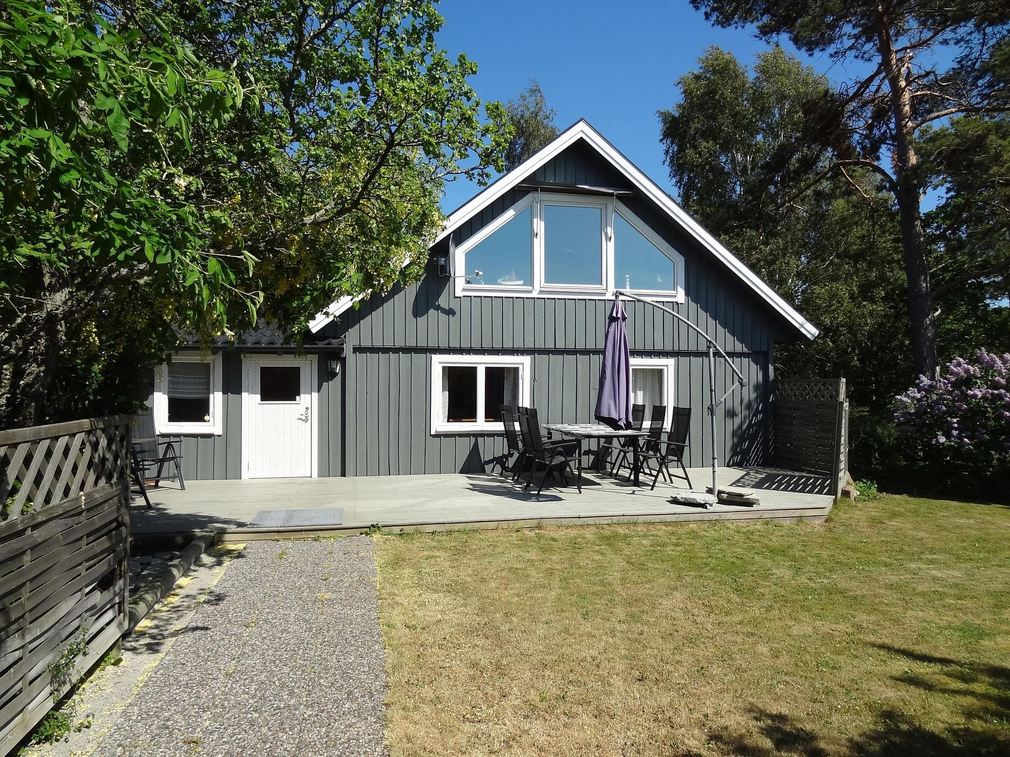 Gemütliches Ferienhaus Sjöstugan am Meer