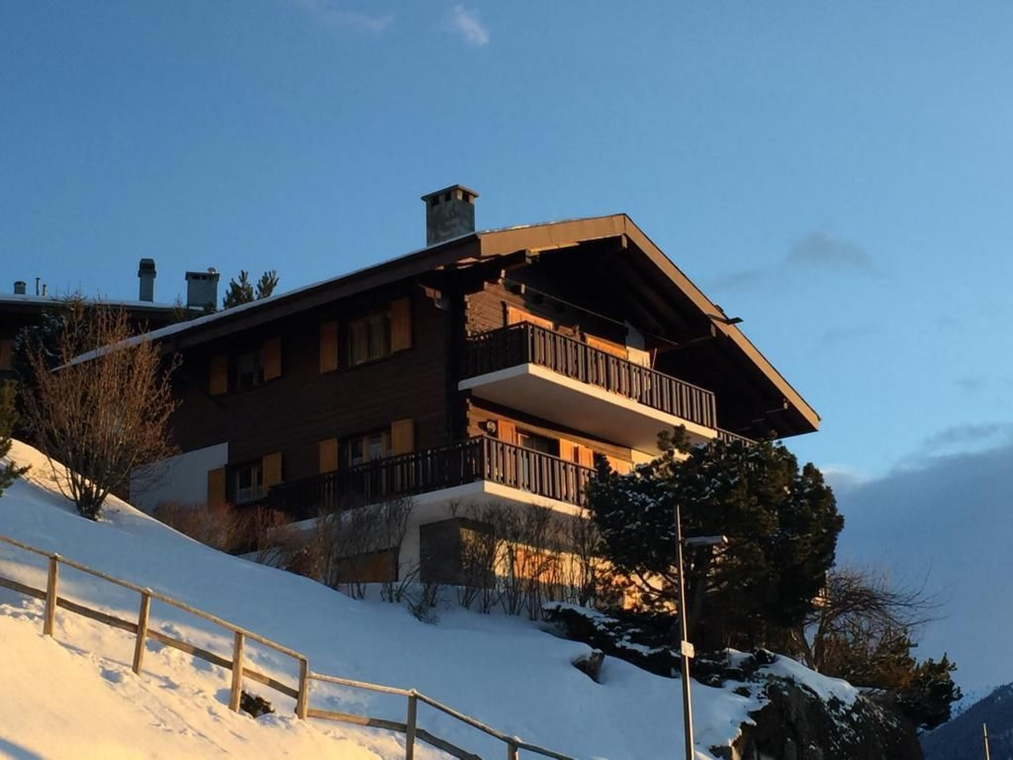 Fewo mit Blick auf die Berge