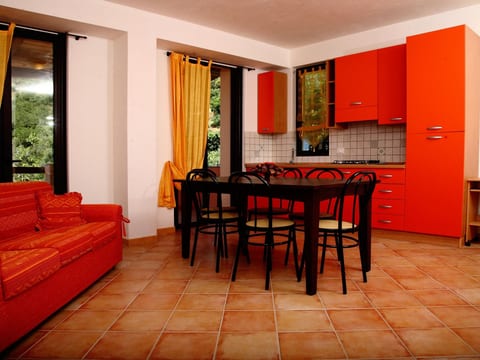 Orange Wohnung