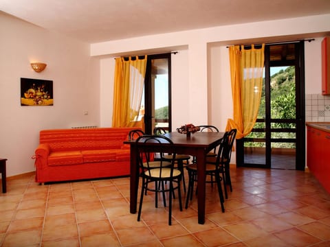Orange Wohnung