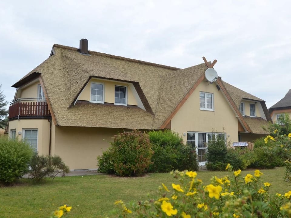 Appartement in Middelhagen mit Terrasse und Garten - Baabe