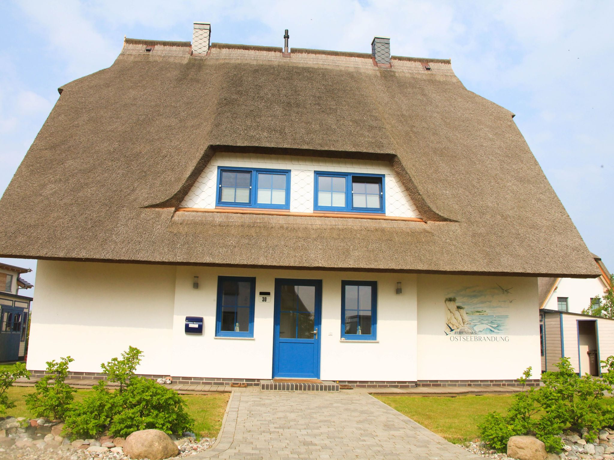in Dranske an der Ostseeküste Rügens