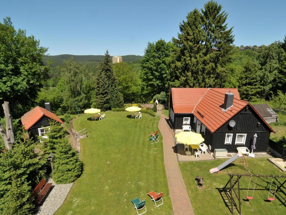 mit herrlicher Aussicht in die Berge - Braunlage