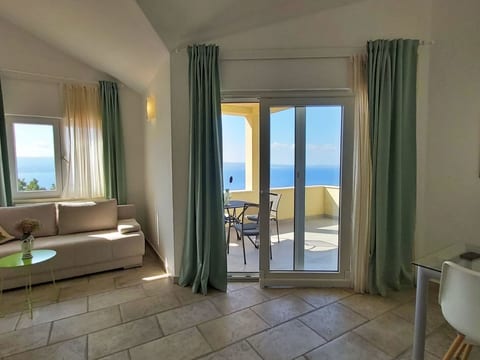Wohnung Borak grün mit herrlichem Blick