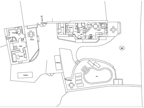 Villa 'Vickovi' mit Gemeinschaftspool