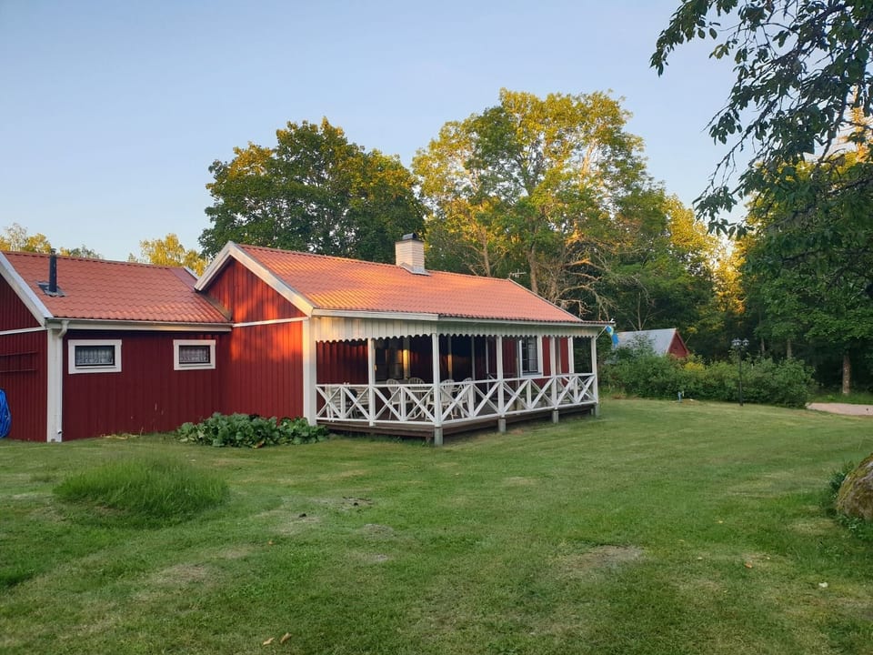 mit privater Terrasse - Järnforsen