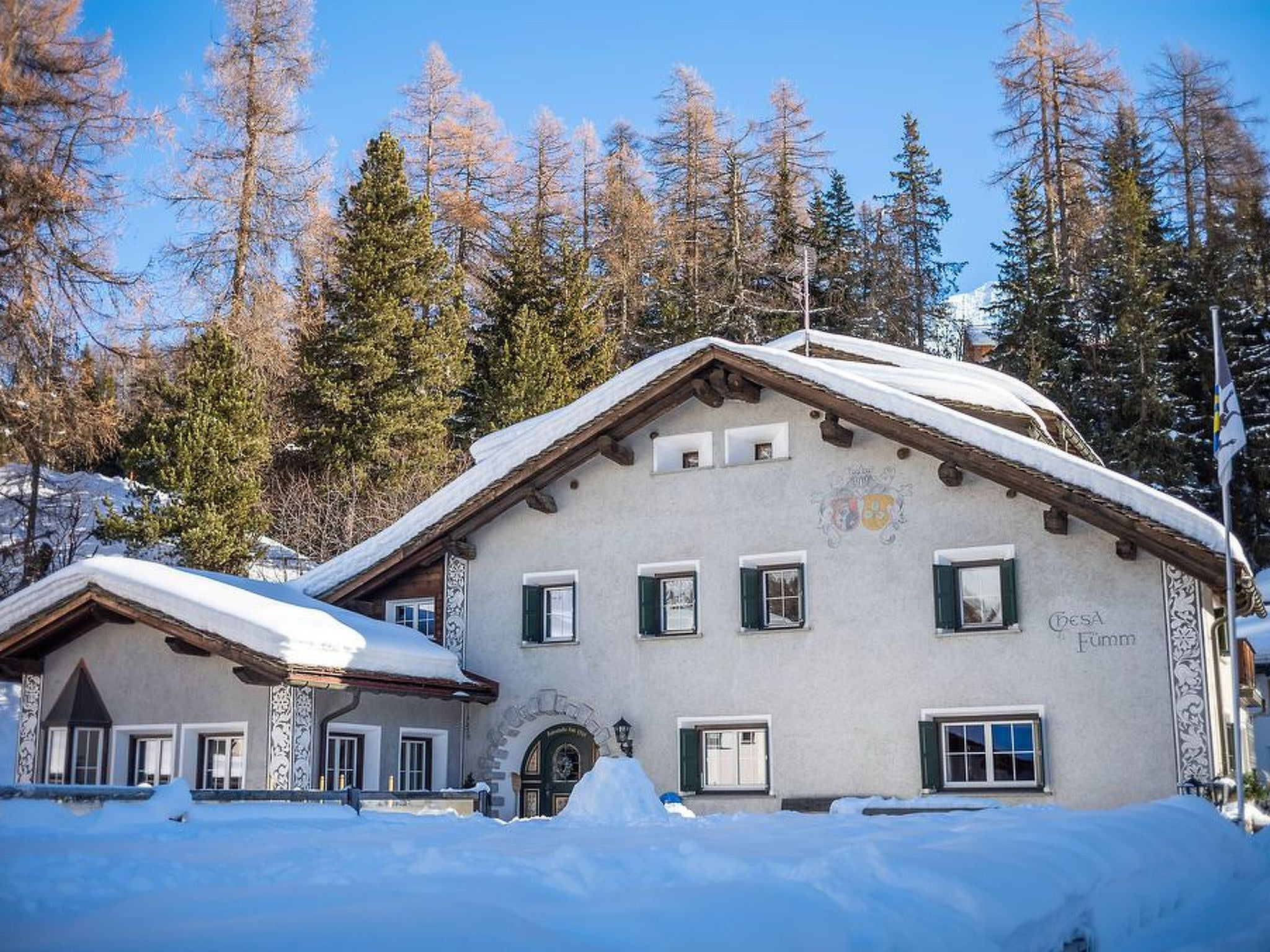 Chesa Fümm Wohnung: "Il pichen gigant"