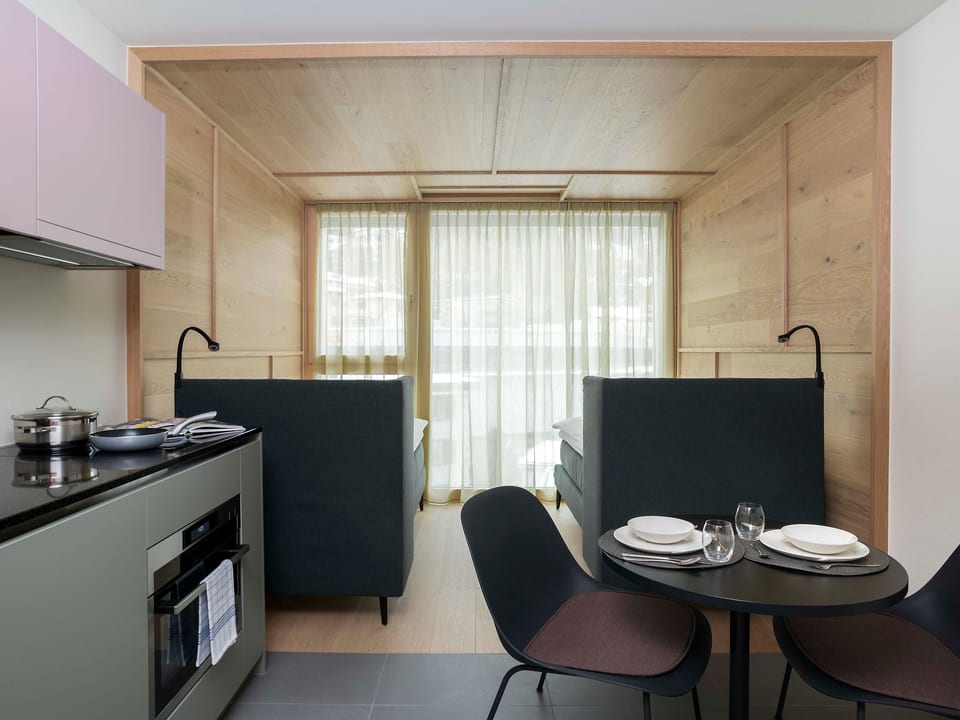 Stadthaus N9 Mountain Medium Studio - Saint Moritz