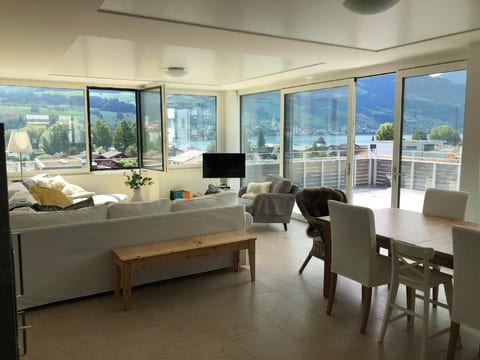 Penthouse Alpenblick (6 Erwachsene & 3 Kinder)