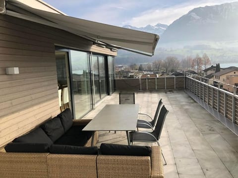Penthouse Alpenblick (6 Erwachsene & 3 Kinder)