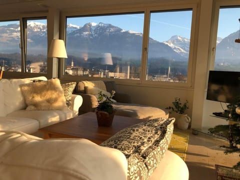 Penthouse Alpenblick (6 Erwachsene & 3 Kinder)