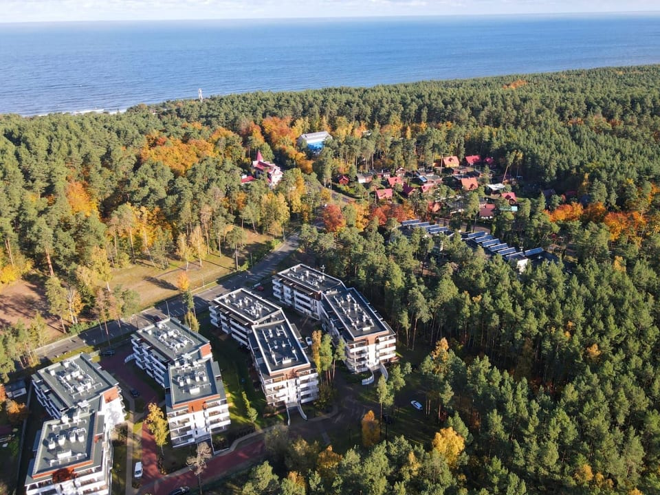 Wohnung in Stegna mit Garten - Junoszyno