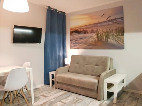 Wohnung in Stegna mit Garten
