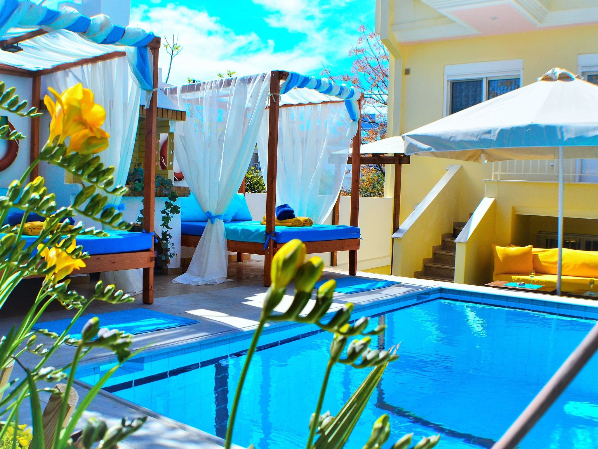 Ferienvilla mit Pool in Loutraki