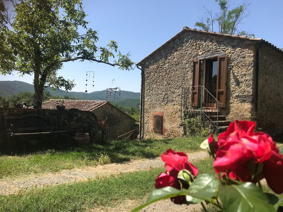 Charmantes Ferienhaus in Ciciano mit Grill, Gart - Province of Siena