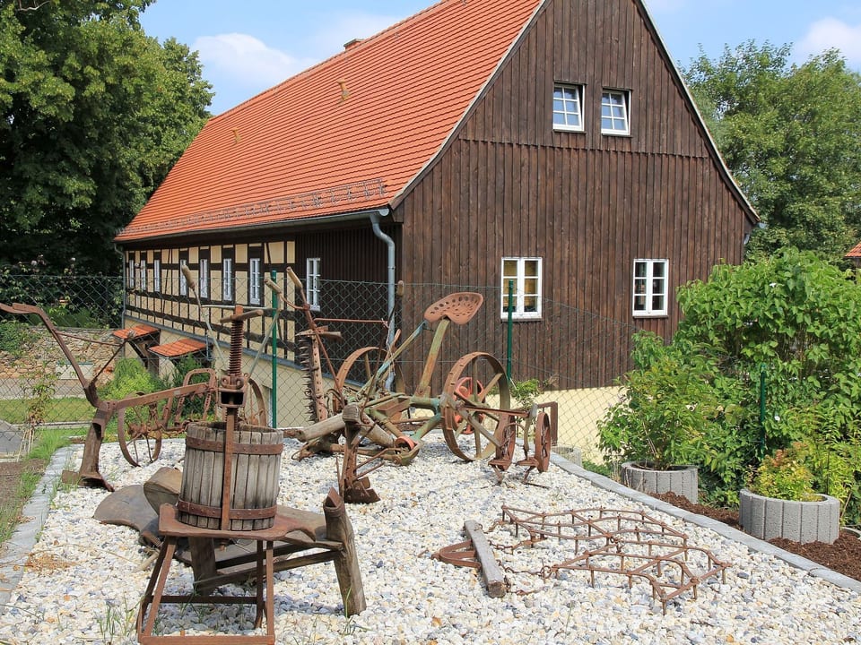 Wohnung mit Terrasse im sanierten Fachwerkhof - Müglitztal