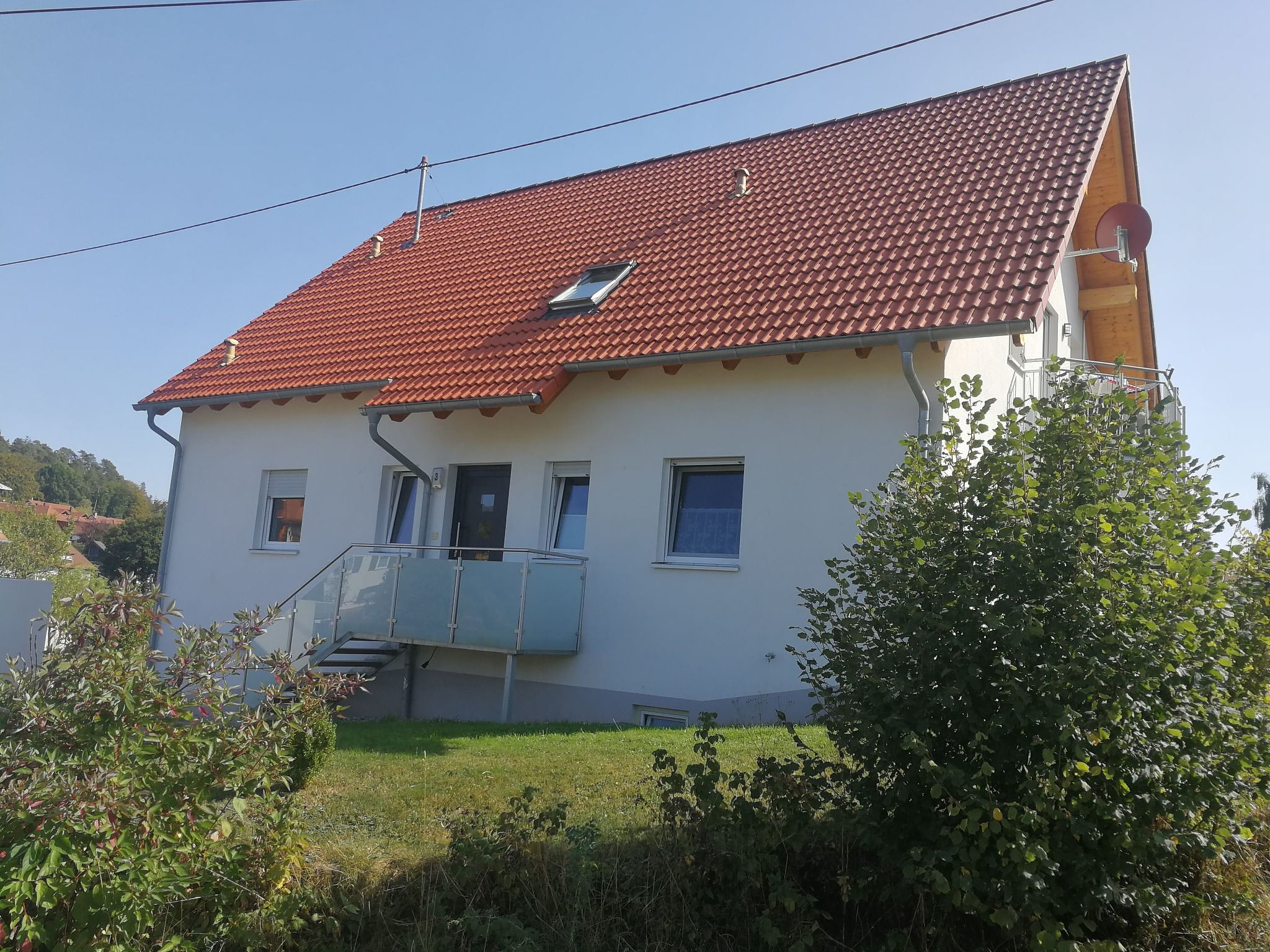 Wohnung mit Terrasse, Grill und Garten