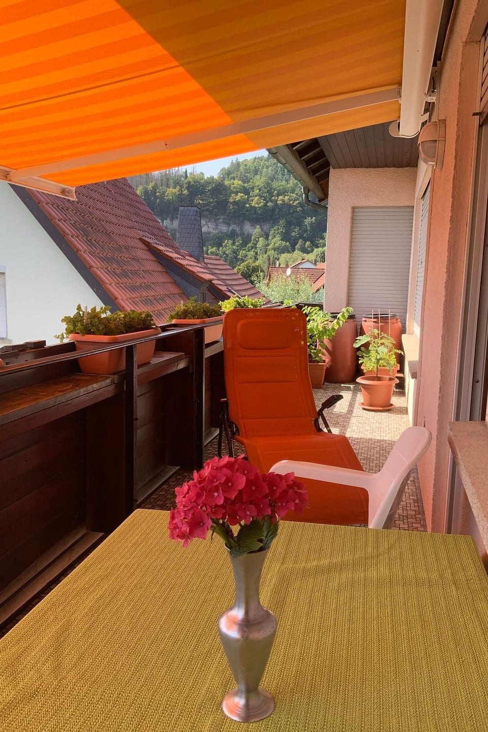 Freistehendes Ferienhaus mit Südbalkon - Marktrodach