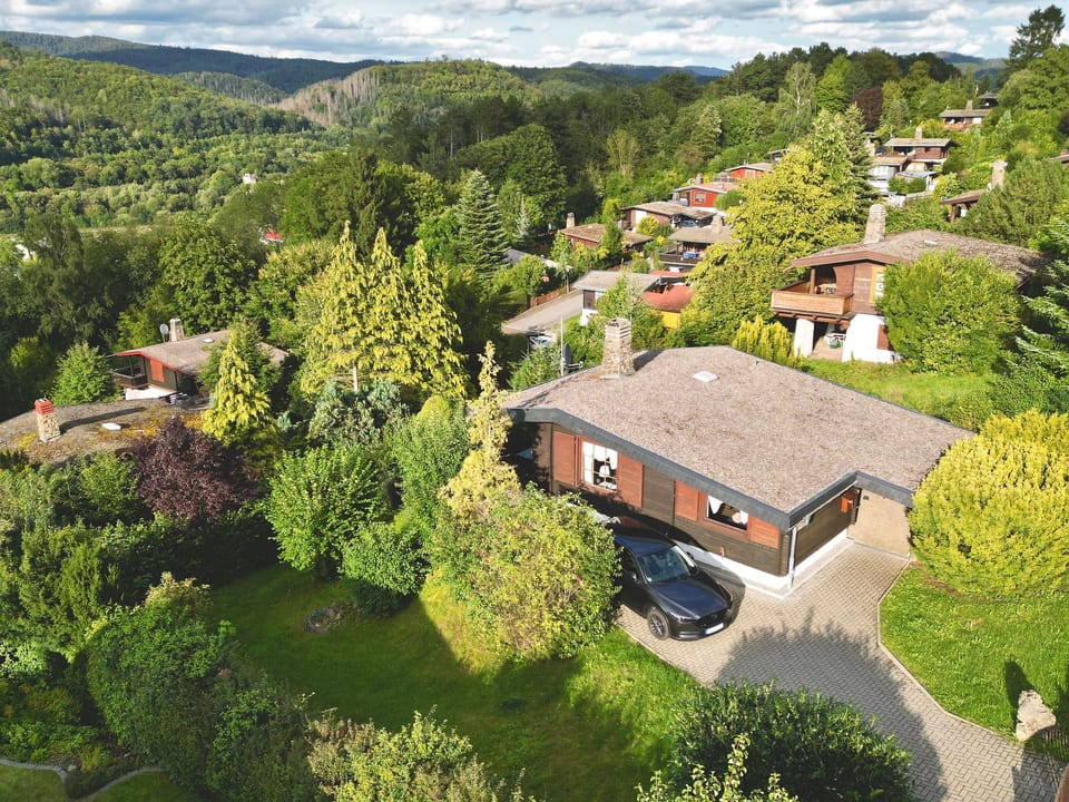 dans Barbis avec barbecue et vue panoramique - Bad Lauterberg