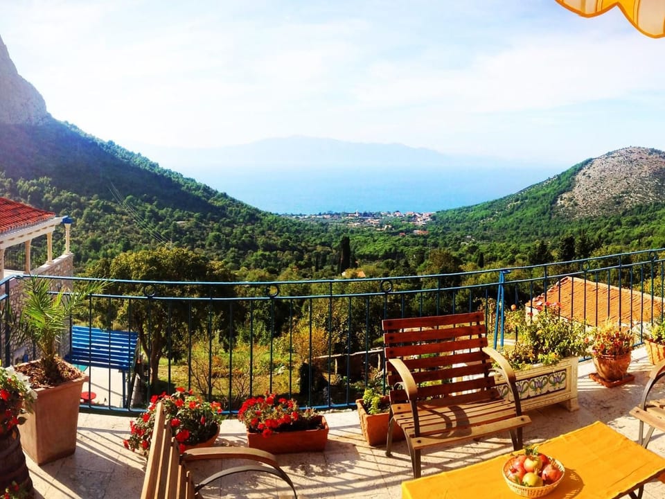 Villa Kapetan a Srida Sela con vista panoramica - Zaostrog