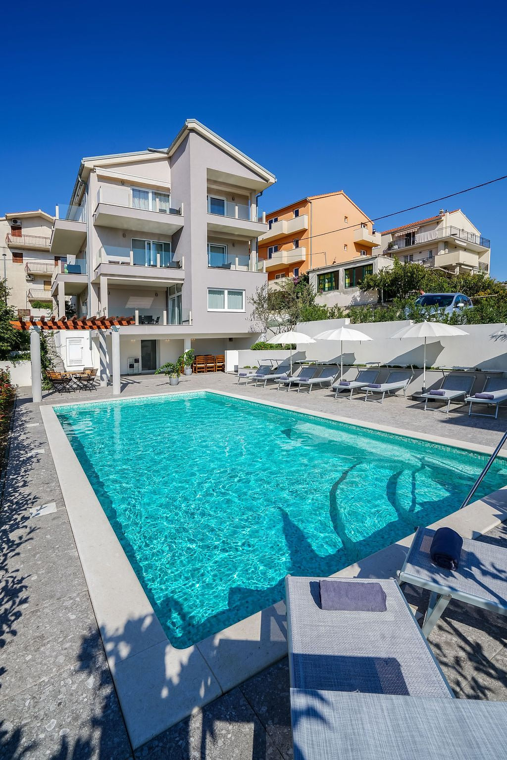 für 4 Personen ca. 50 m&sup2; in Podstrana, Dalmatien (Gespanschaft Split-Dalma