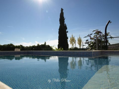 Ferienvilla "Plano" mit Blick auf das Wasser