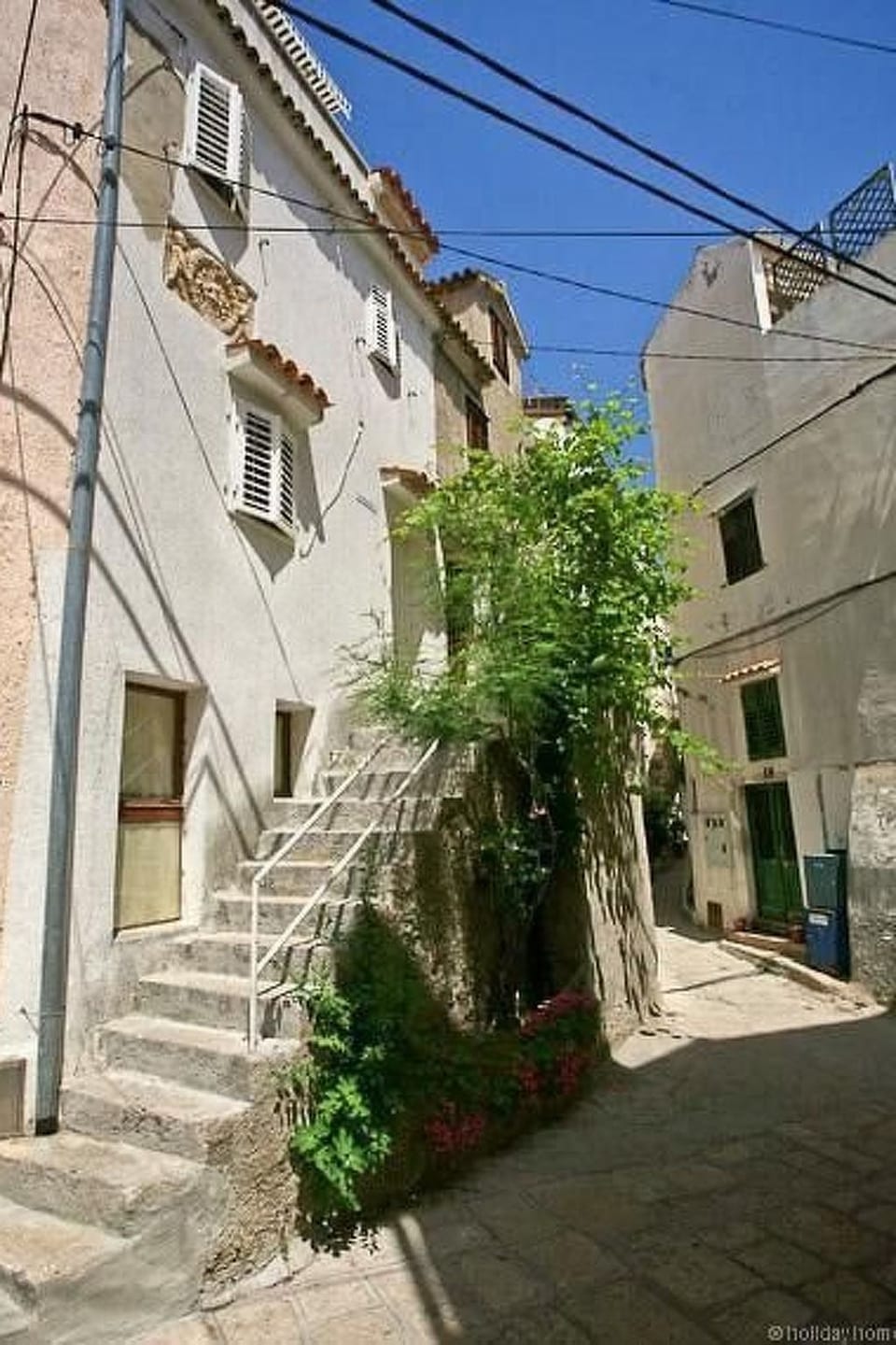 Estudio en una casa de piedra tradicional, en Baska - Baška